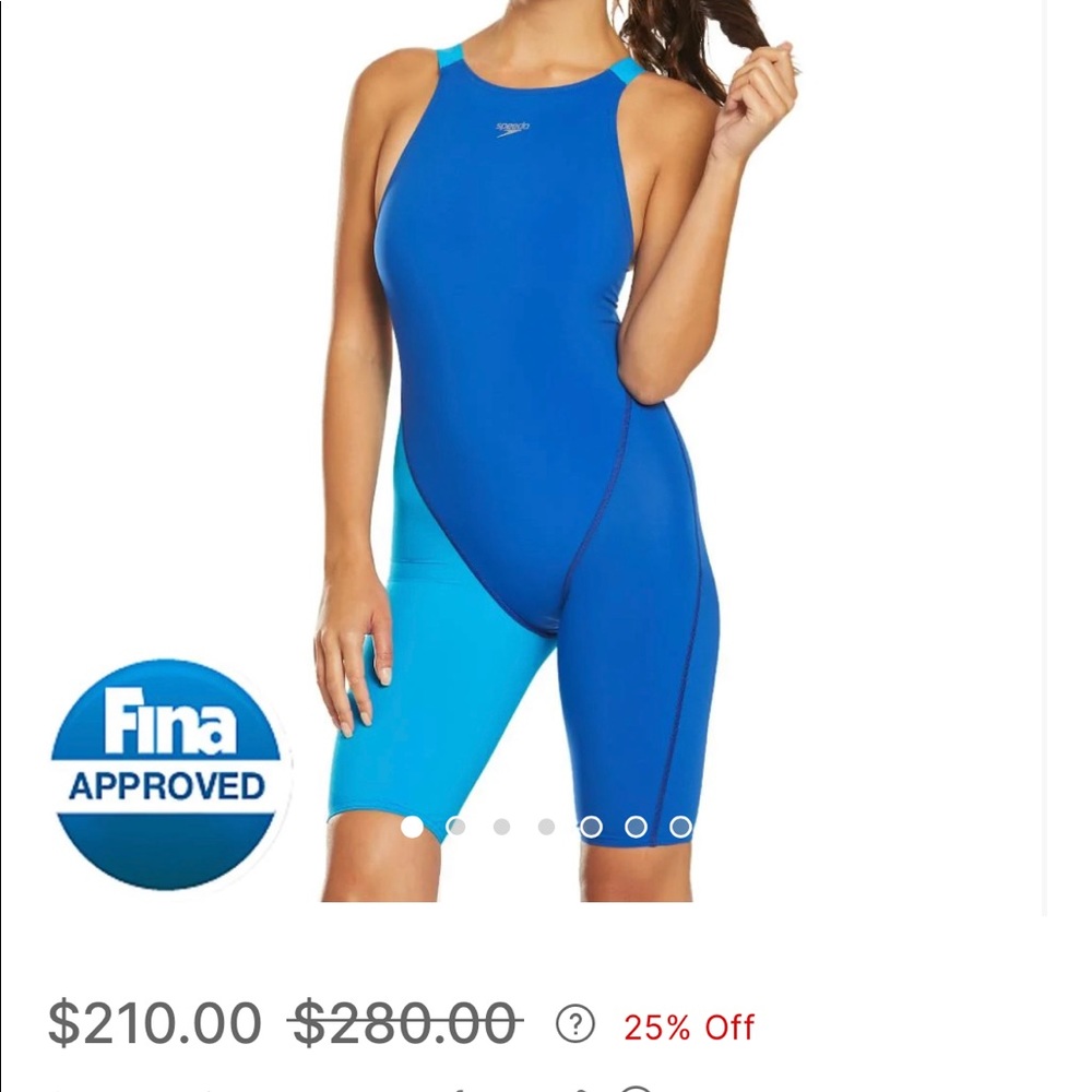 Speedo new without tag 
Women's LZR Racer Tech Suit Swimsuit